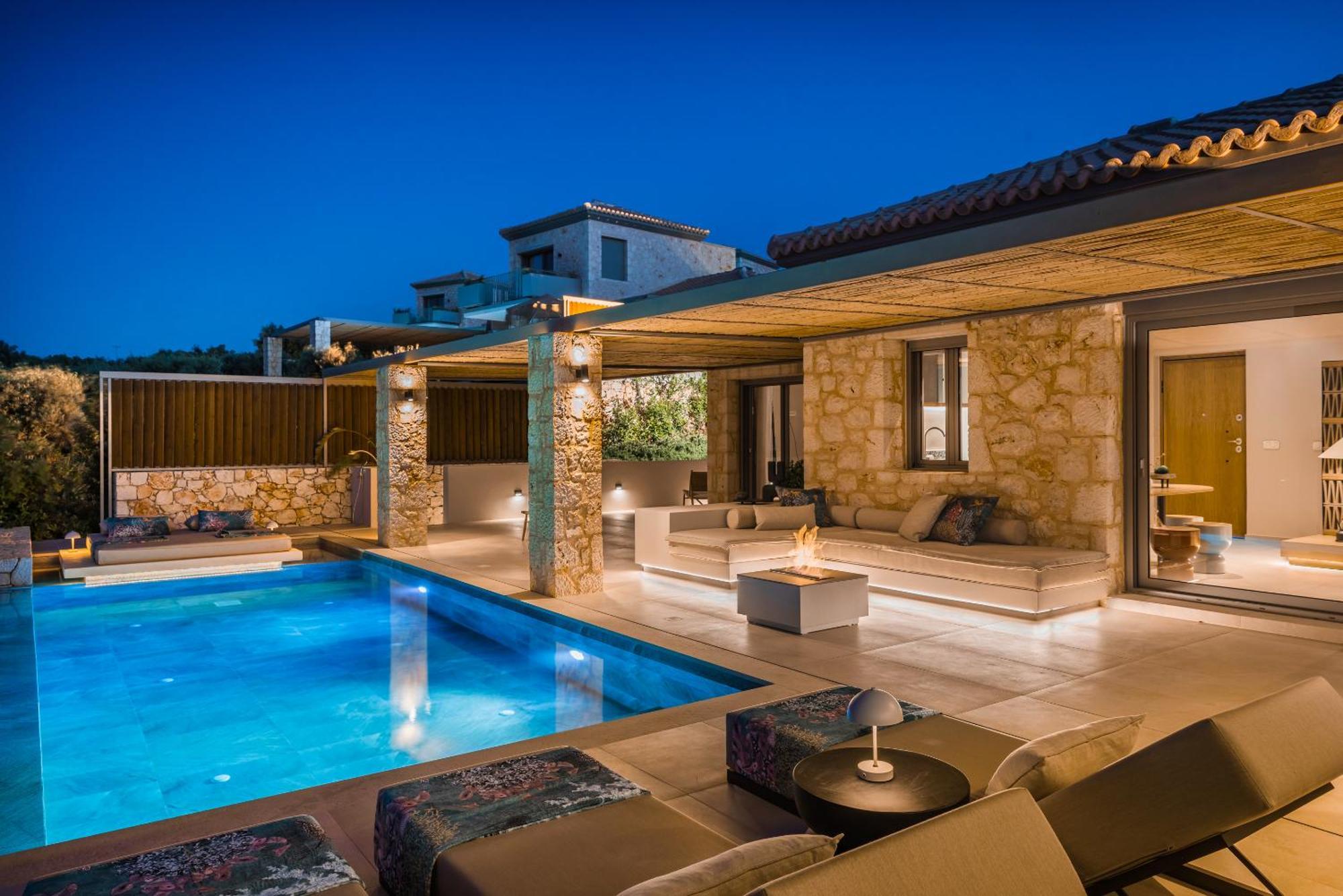 Epiphany Villas Lefkada Tsoukaládhes Exteriör bild