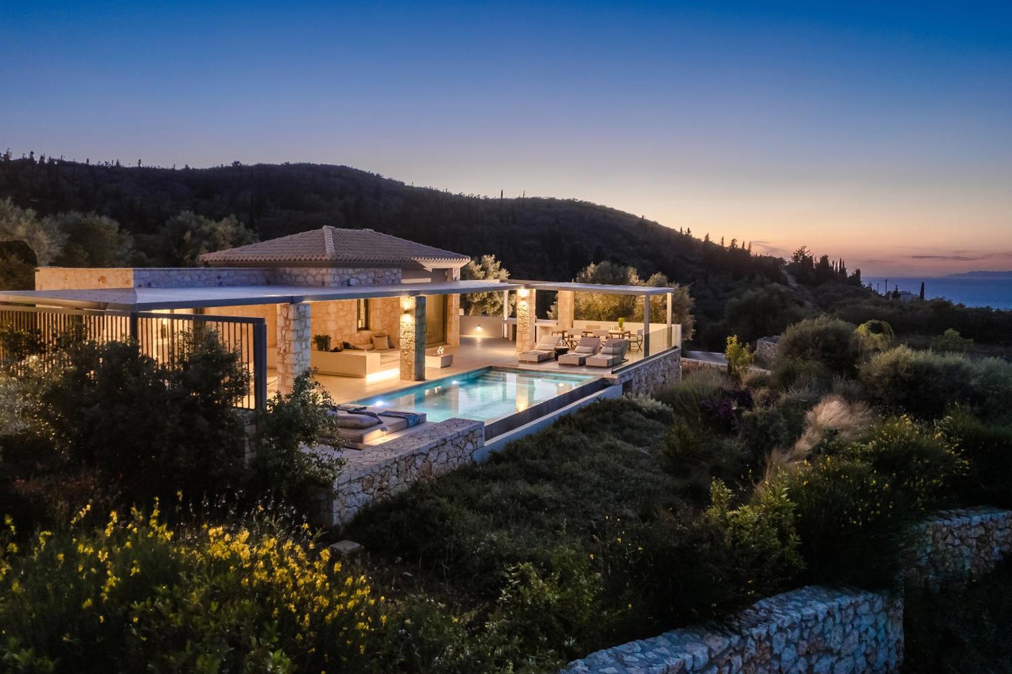 Epiphany Villas Lefkada Tsoukaládhes Exteriör bild